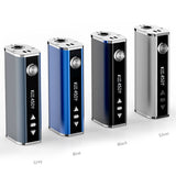 Eleaf iStick 40W TC Mod in blue, grey, silver, and black, compact box vape for Canadian vapers