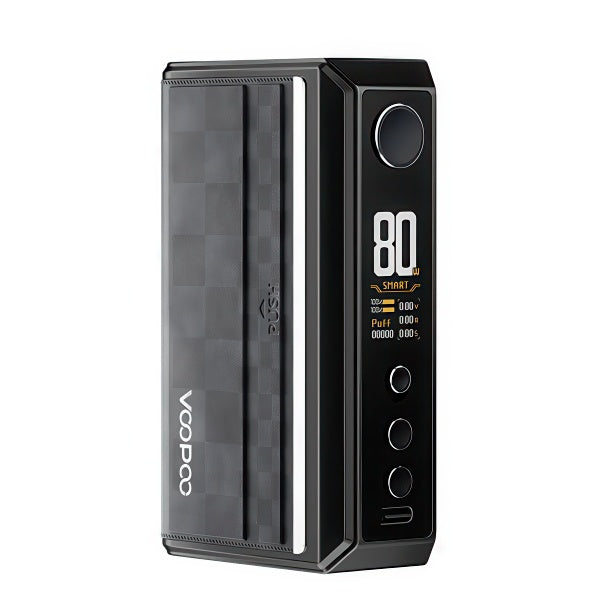 Voopoo Drag 5 Mod 177W dual 18650 black vape device in Canada