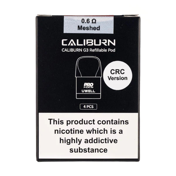 Buy Caliburn G3 Replacement Pods in Canada: 0.6/0.9ohm