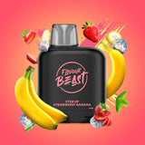 Flavour Beast Level X Pod - STR8 Up Strawberry Banana Iced