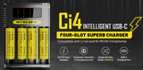 Nitecore Ci4 Four Bay Battery Charger info sheet