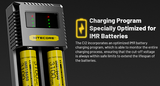 Nitecore Ci2 Battery Charger IMR battery card