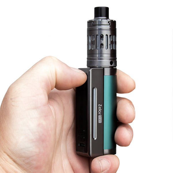 Aspire Zelos M80 kit in hand