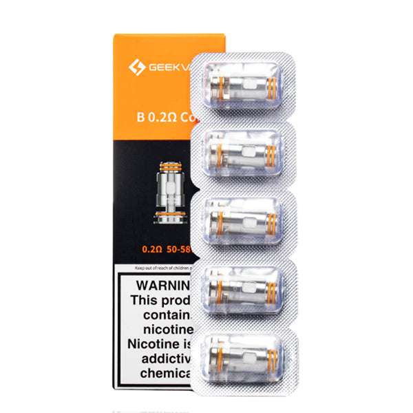 Geek Vape Boost Mesh Coils | 5-Pack for Aegis Boost & B60 | Canada Geek Vape Boost Mesh Coils | 5-Pack for Aegis Boost & B60 | Canada