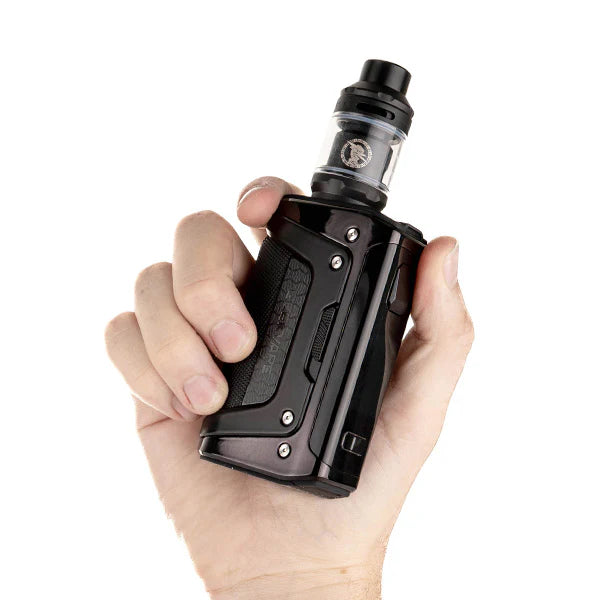 Geek Vape Aegis Legend 5 Kit in hand