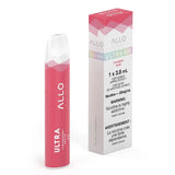 Allo Ultra 800 Disposable E-cigarette with a strawberry flavour