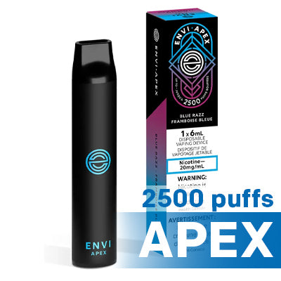 Envi Apex Disposable E-cigarette blue razz flavoured