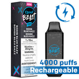Flavour Beast Flow Disposable E-cigarette Bomb Blue Razz Flavour