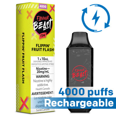 Flavour Beast Flow Disposable E-cigarette Flippin Fruit Flash Flavour